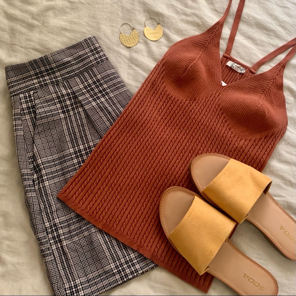 NWT Free People Cassidy Cable Tank